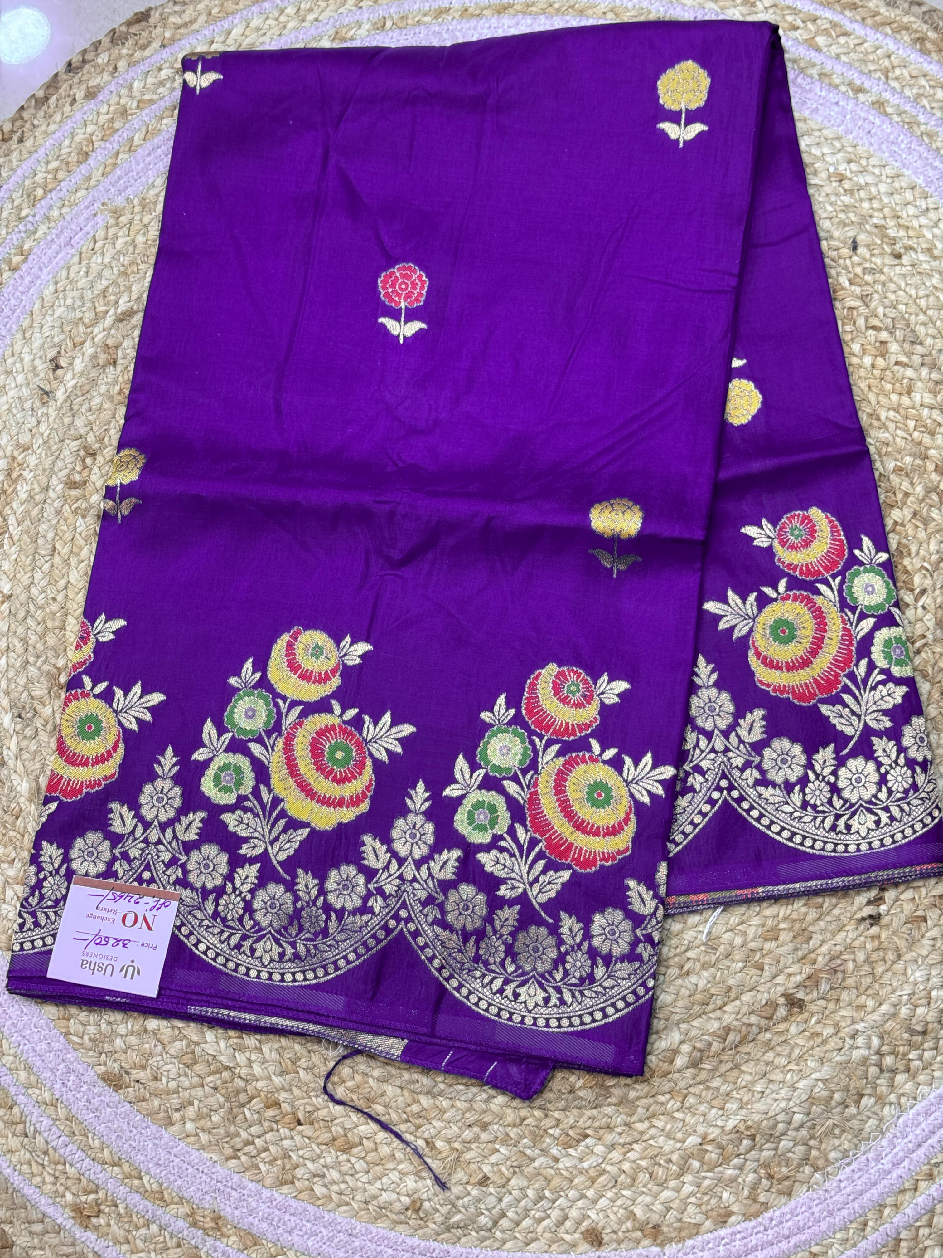 Pure Viscos Dola Saree