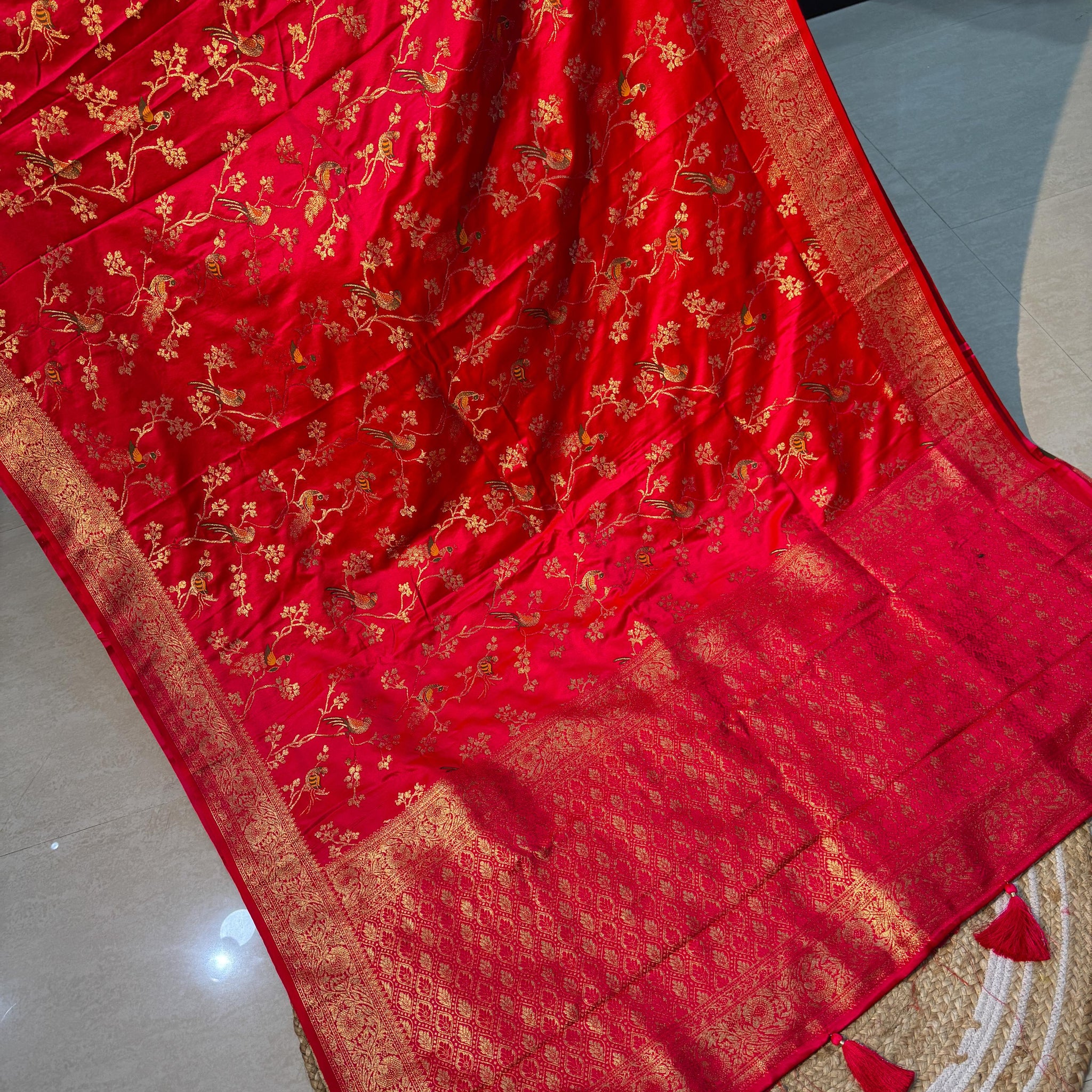 Mashru Satin Saree