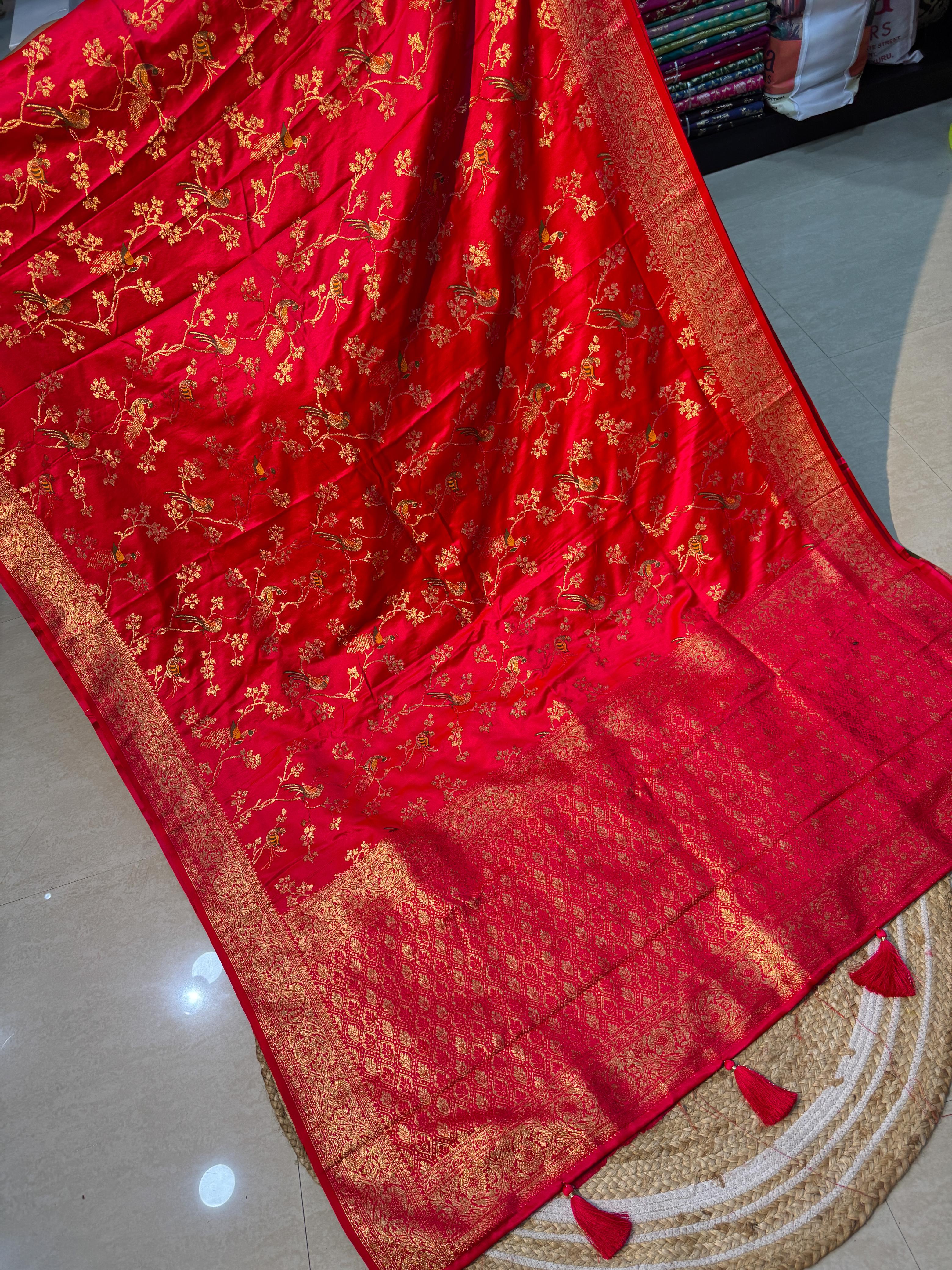 Mashru Satin Saree