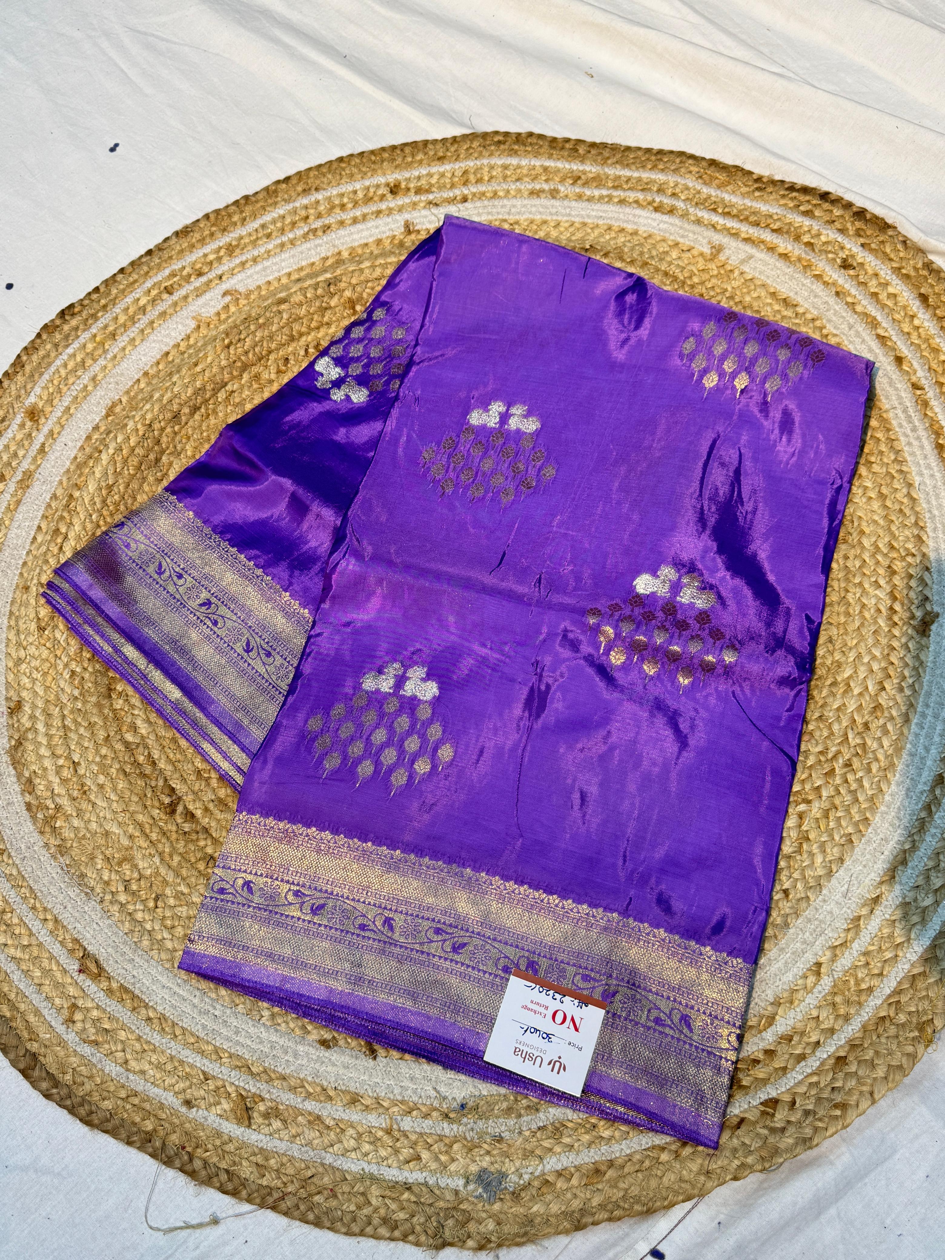 Pure Green Mango Sarees
