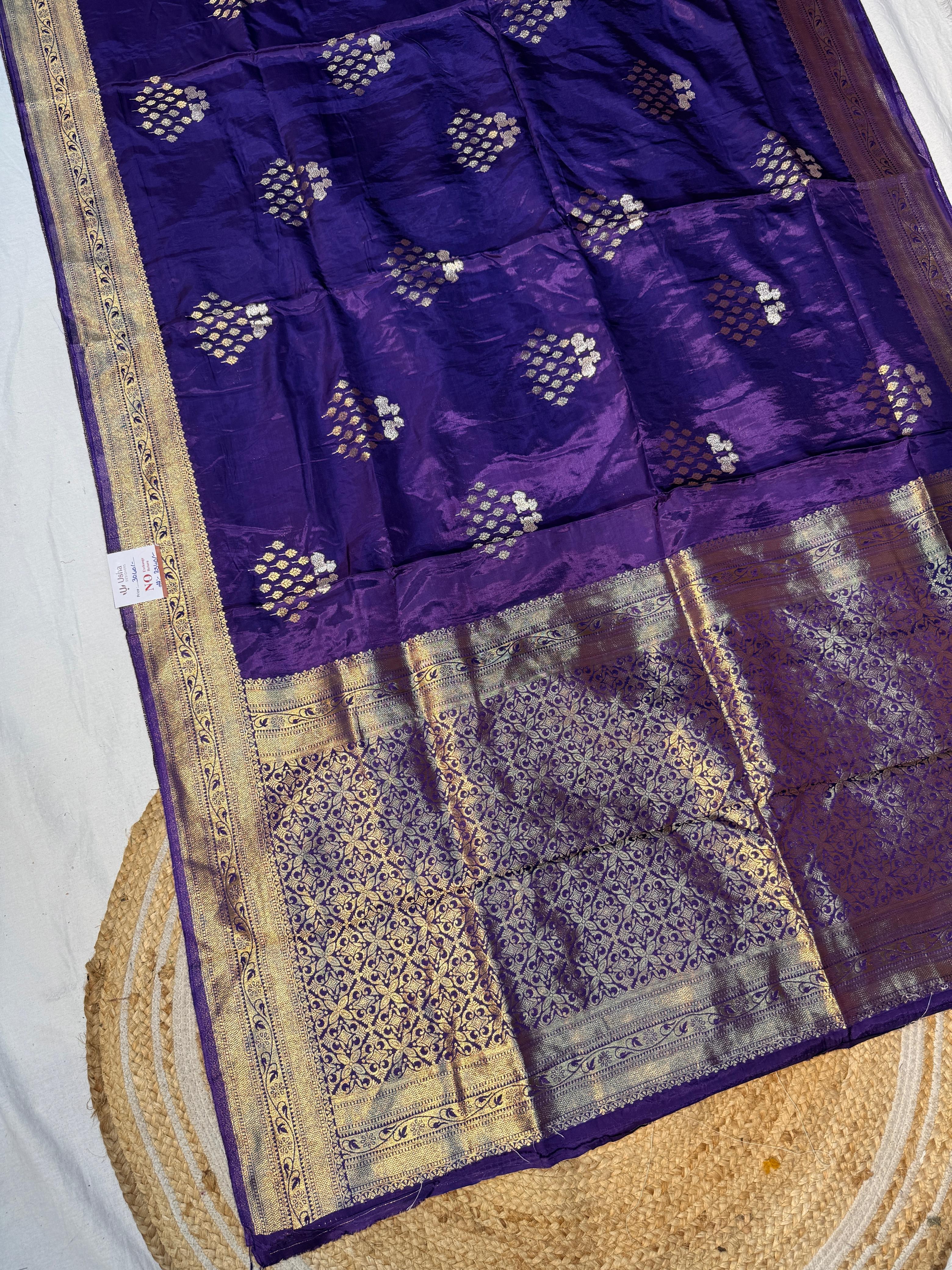 Pure Green Mango Sarees