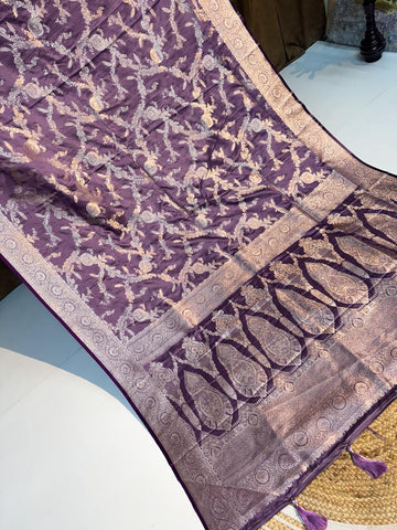 Mashru Satin Saree
