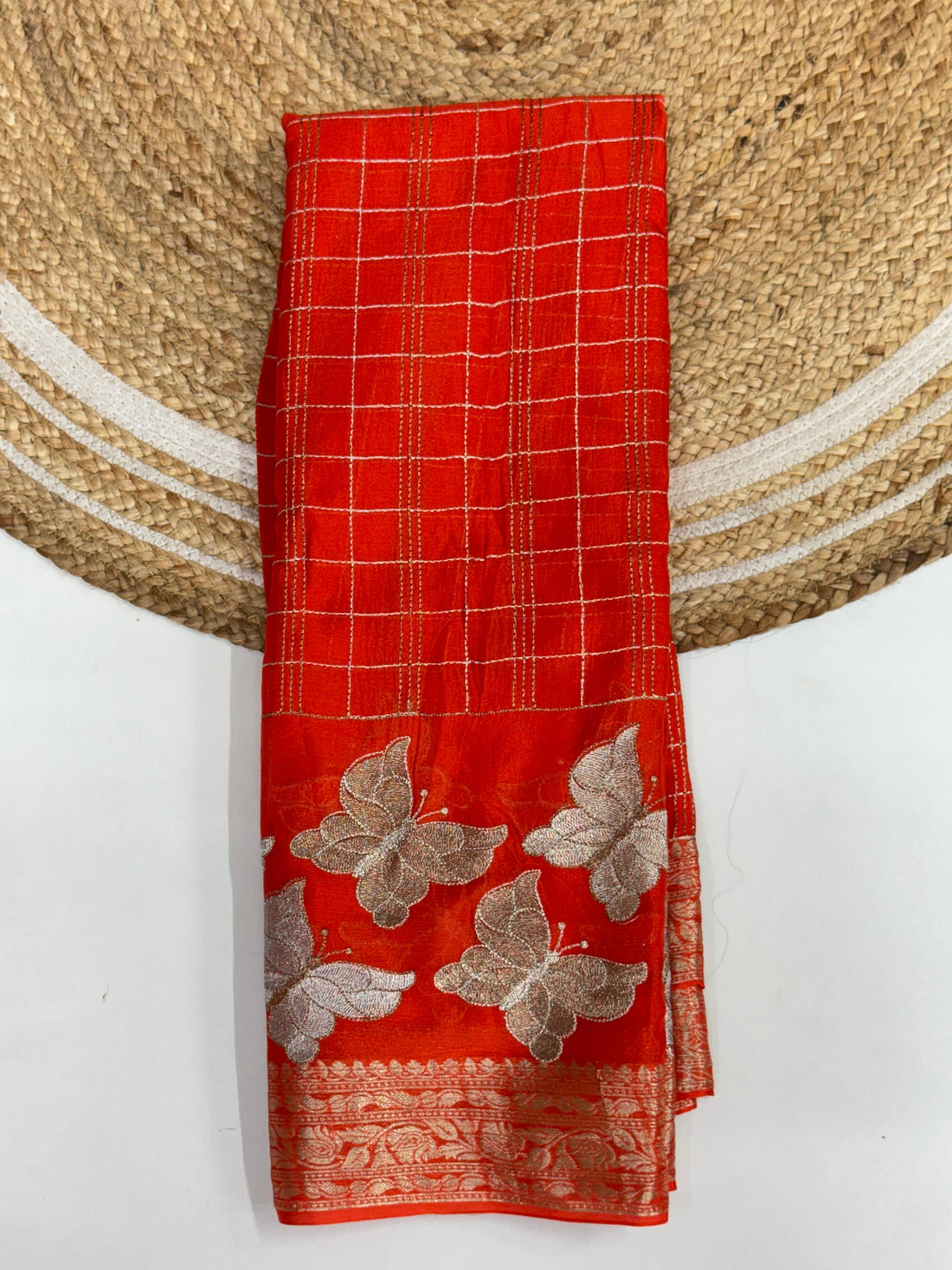 Chinon Chiffon Saree