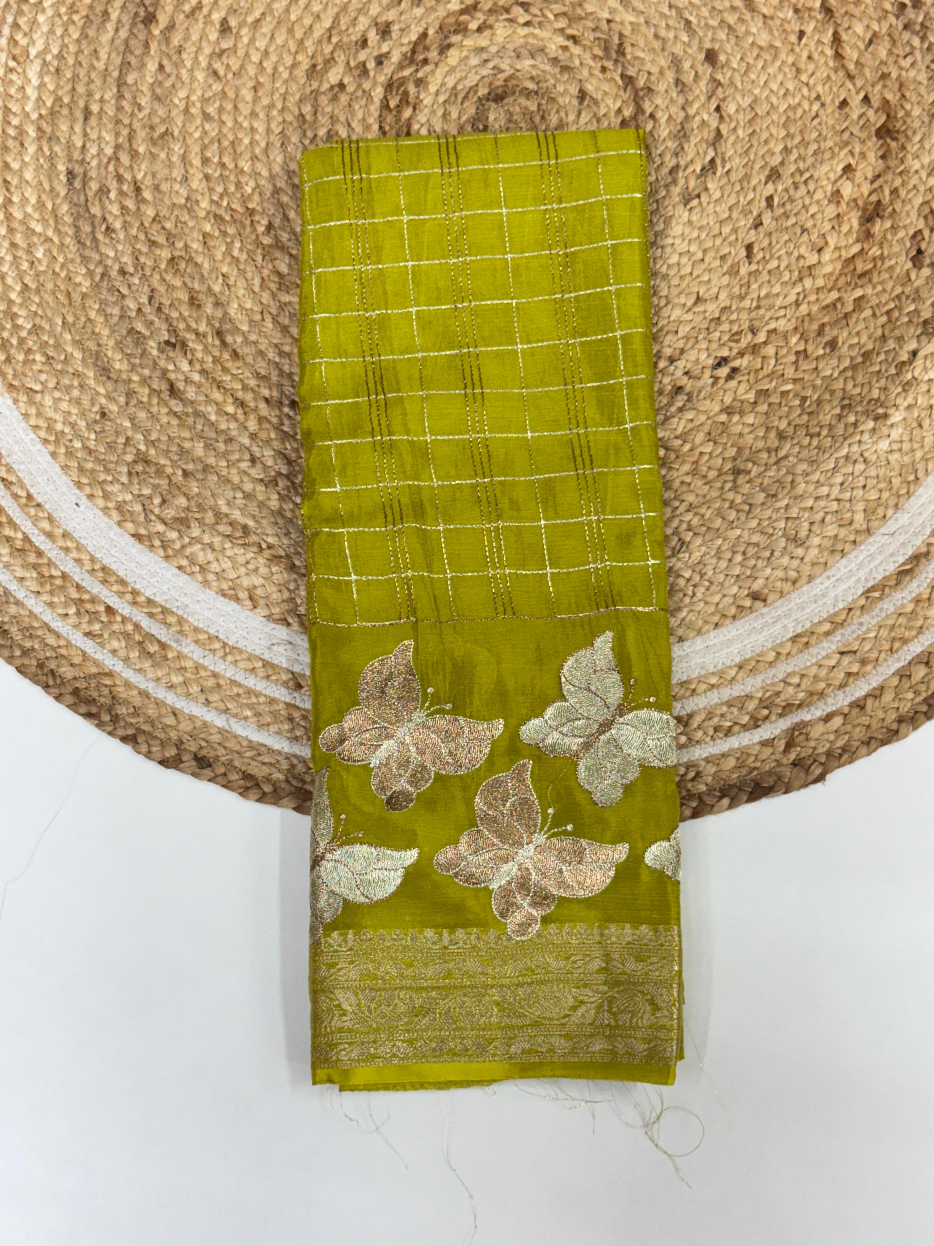 Chinon Chiffon Saree
