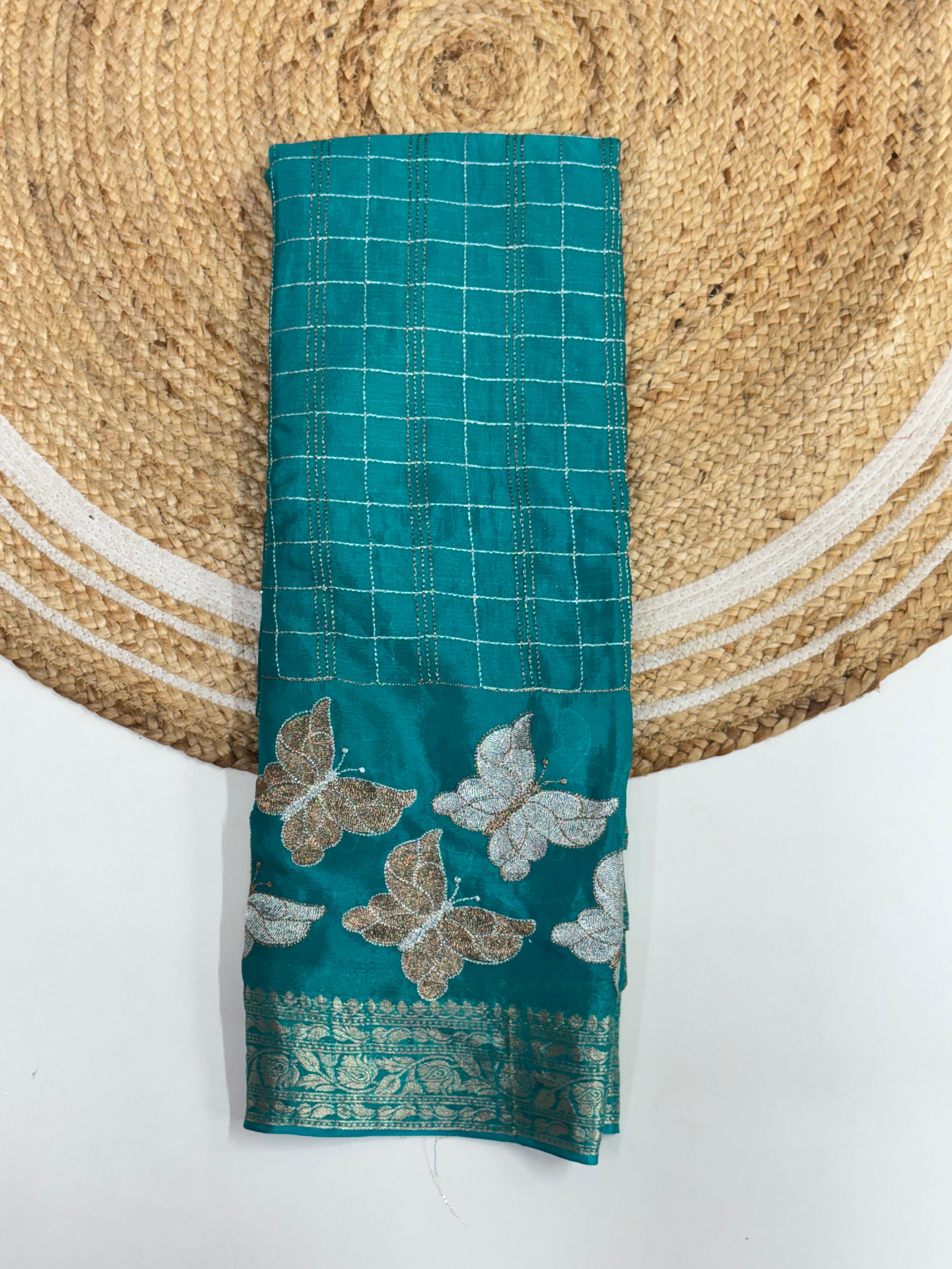 Chinon Chiffon Saree