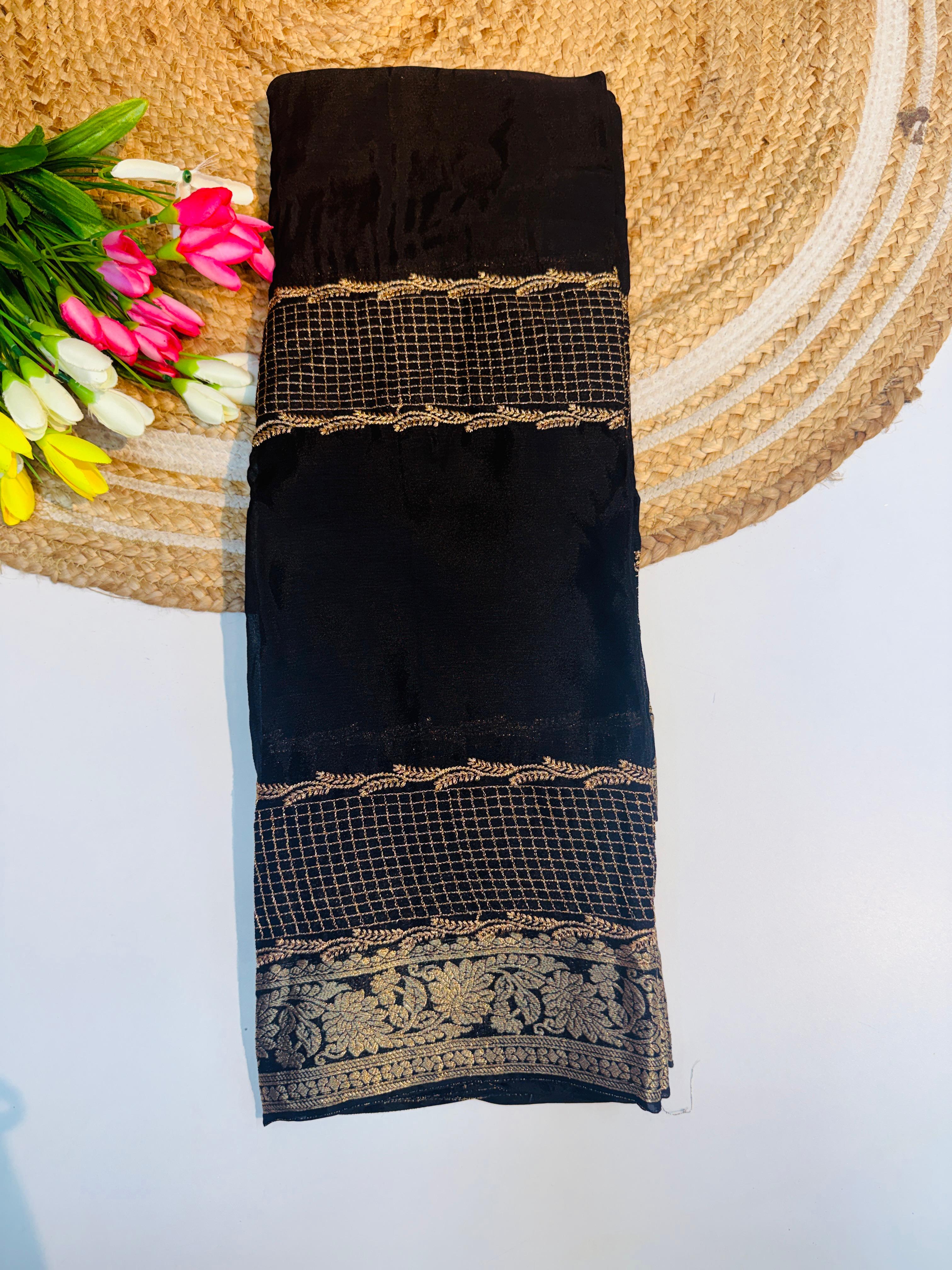 Chinon Chiffon Sarees