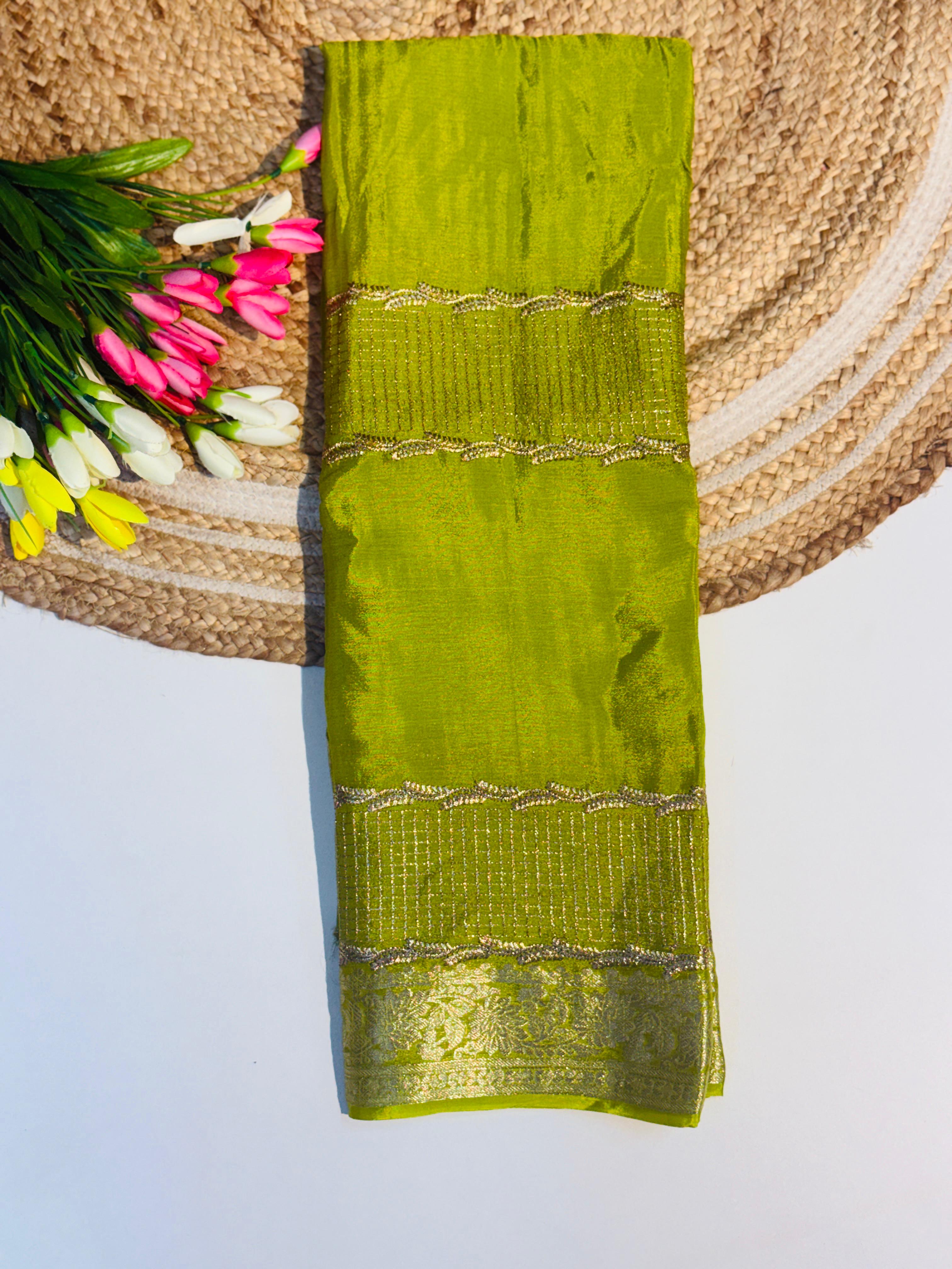 Chinon Chiffon Sarees