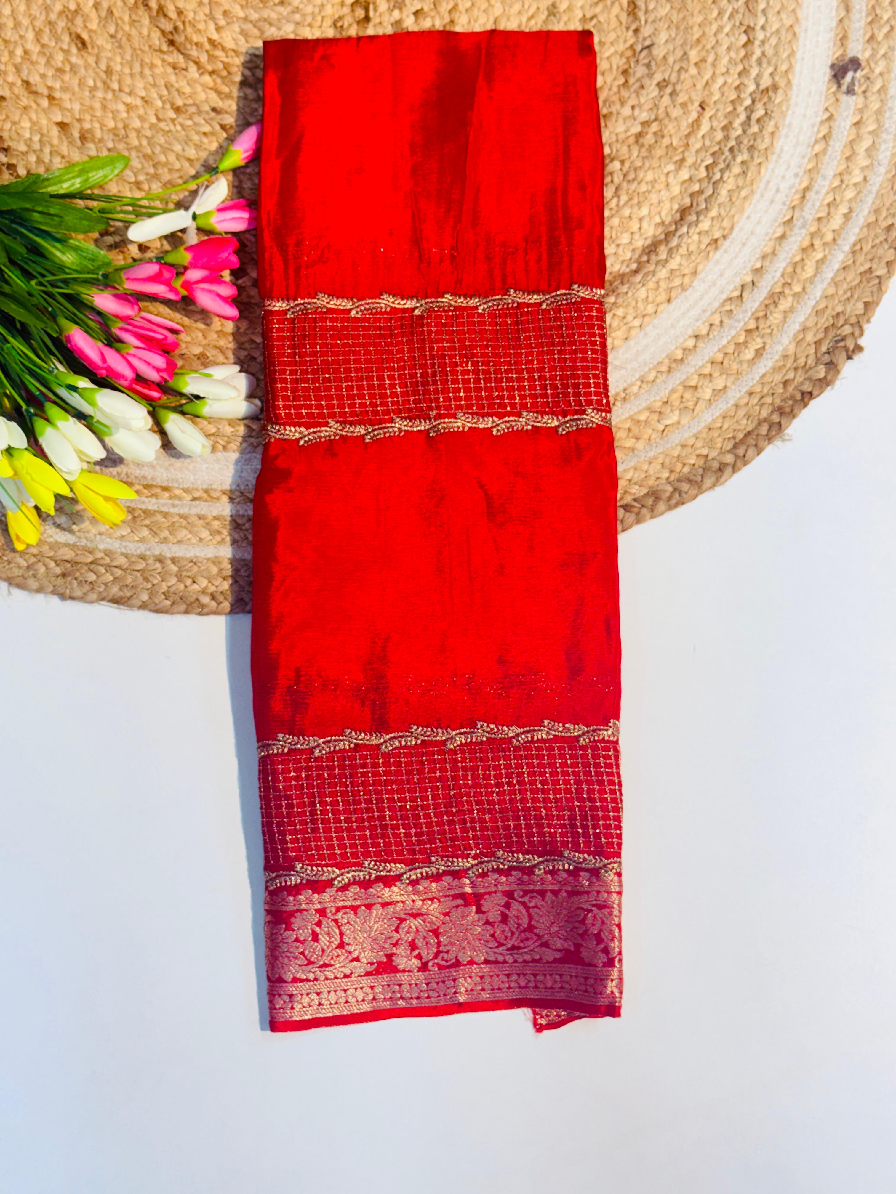 Chinon Chiffon Sarees