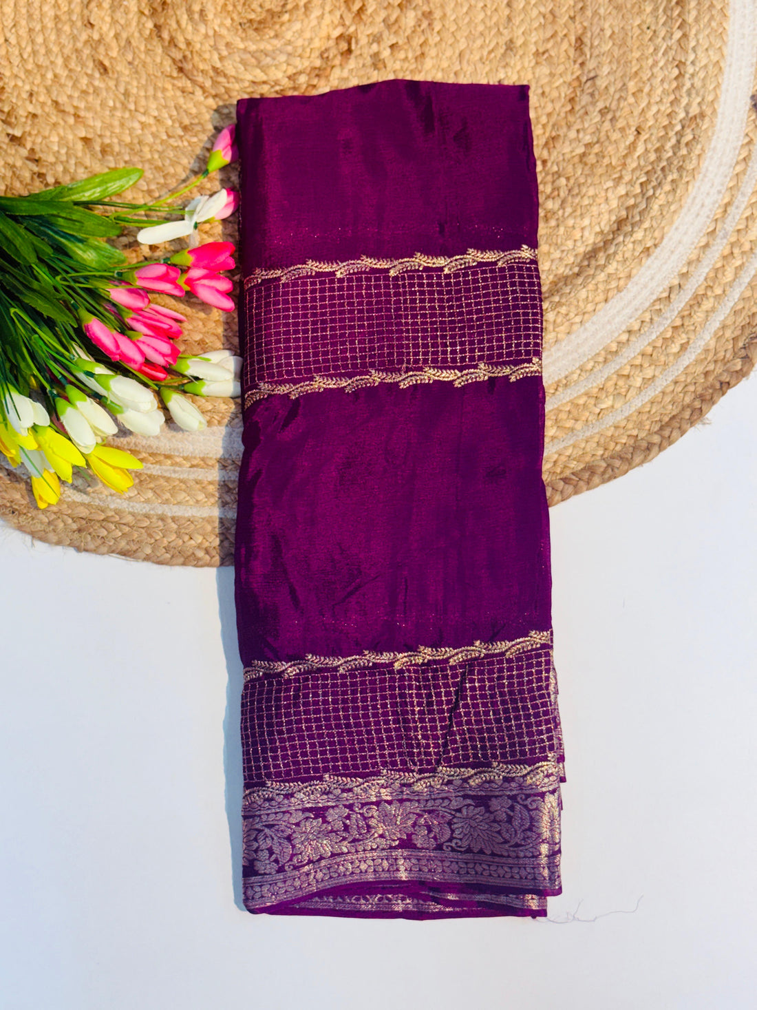 Chinon Chiffon Sarees