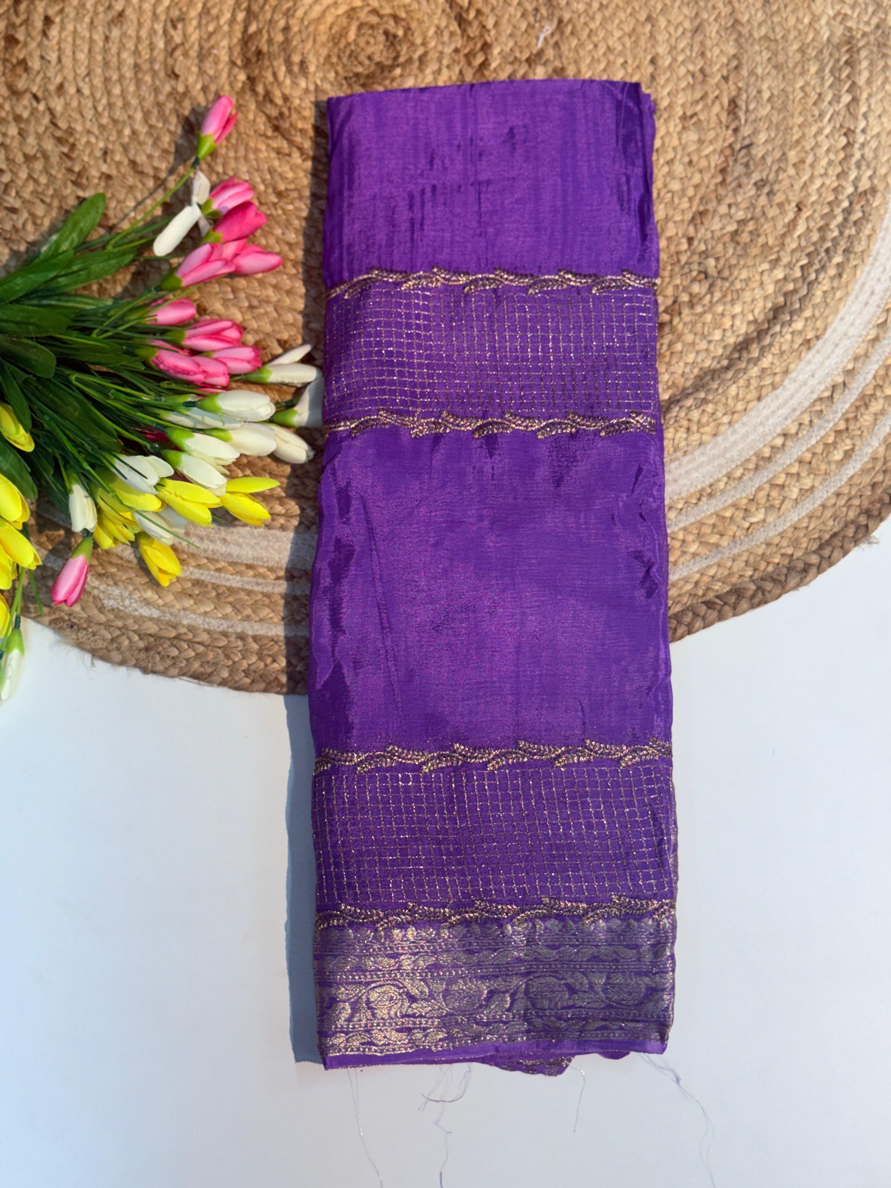 Chinon Chiffon Sarees