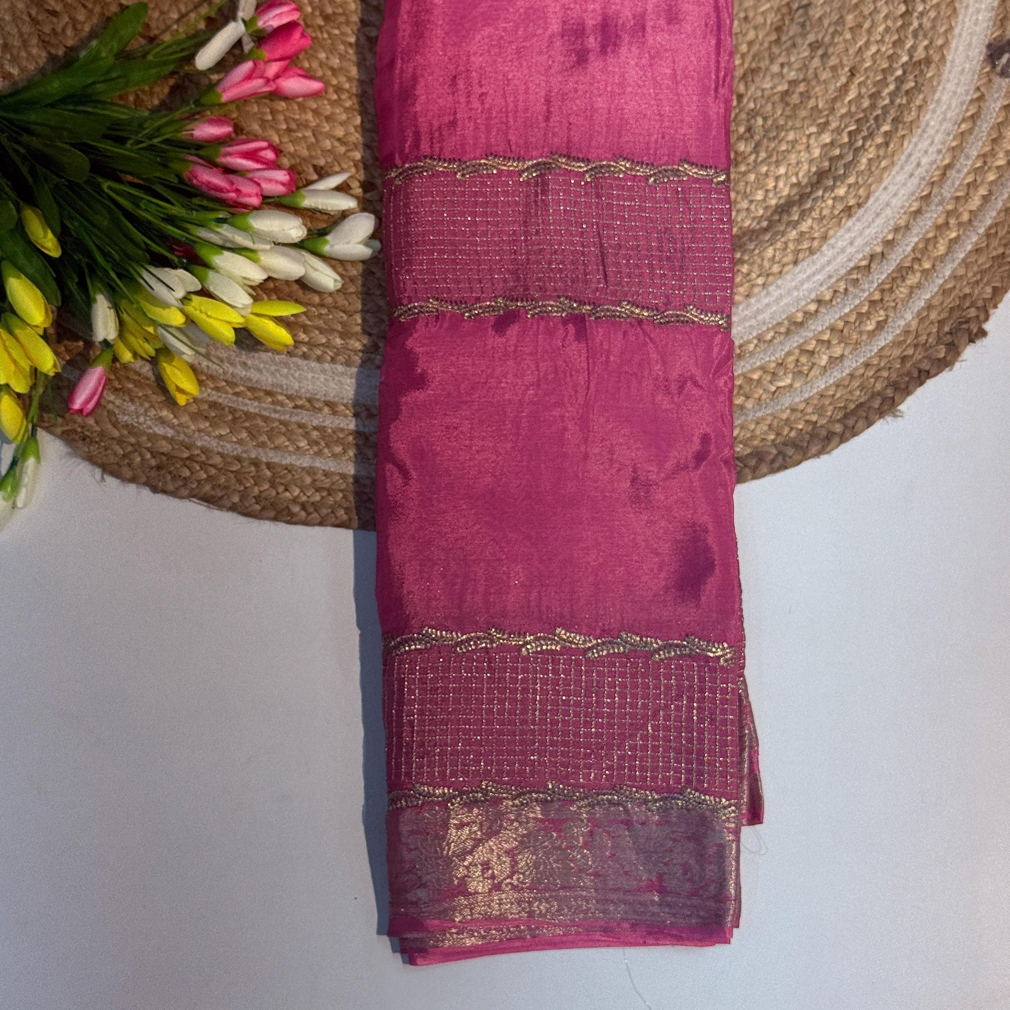 Chinon Chiffon Sarees