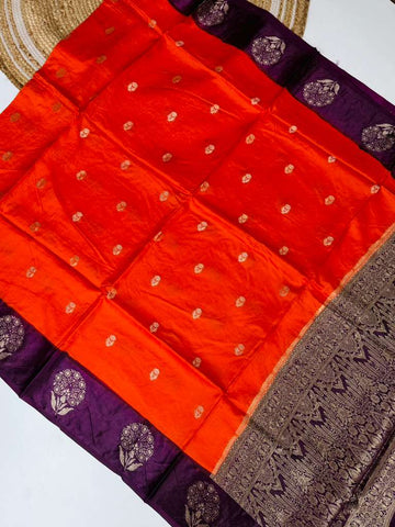 Pure Dola With Satin Border