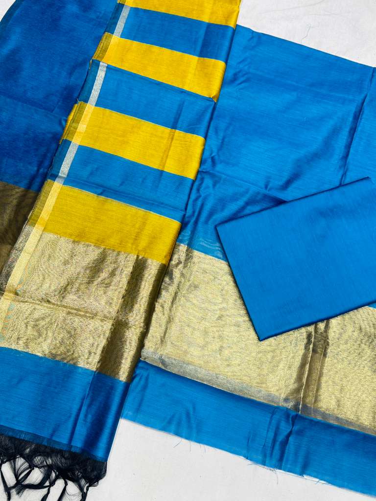 Chanderi Banarasi Pattu Dresses