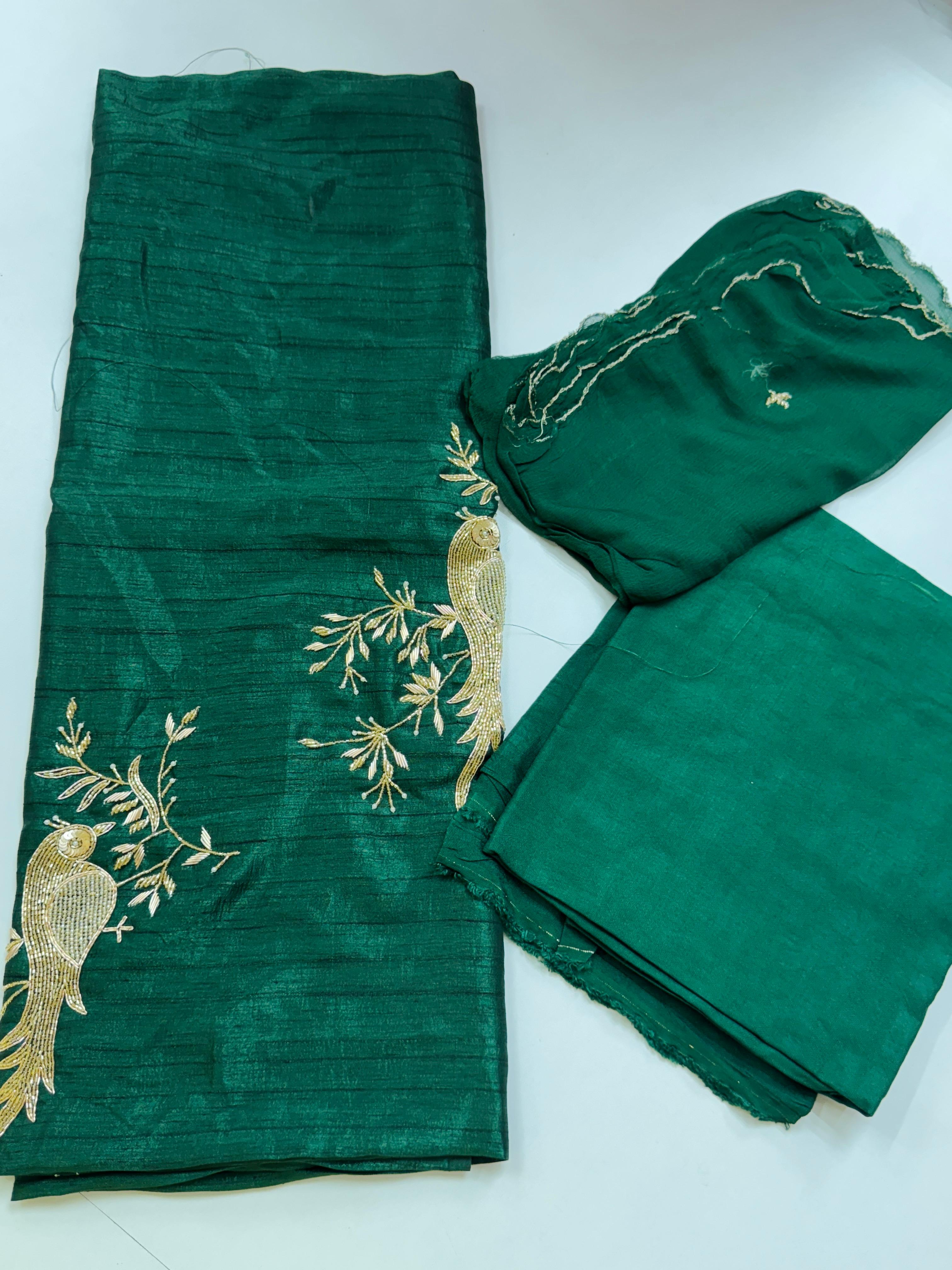 Pure Pattu Tussar Dreeses