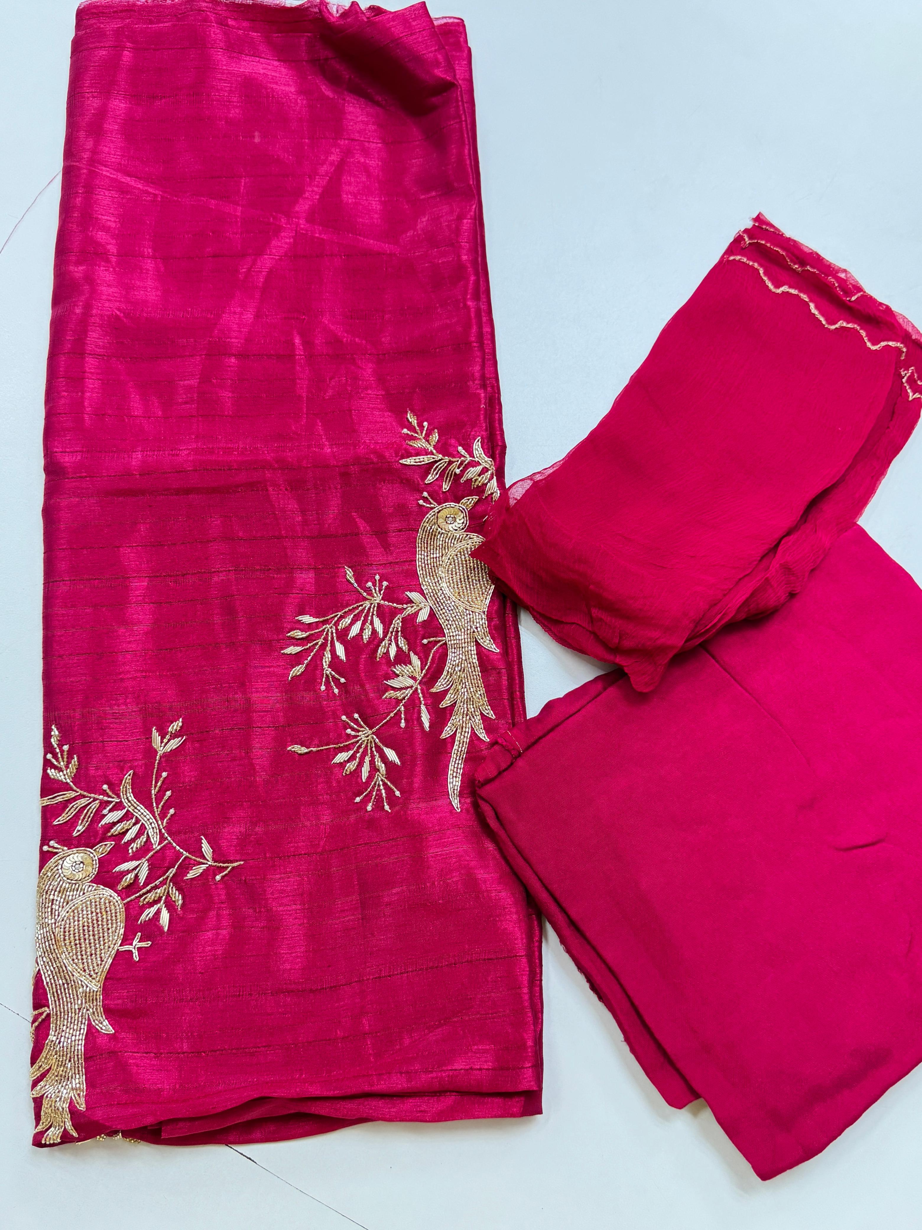 Pure Pattu Tussar Dreeses