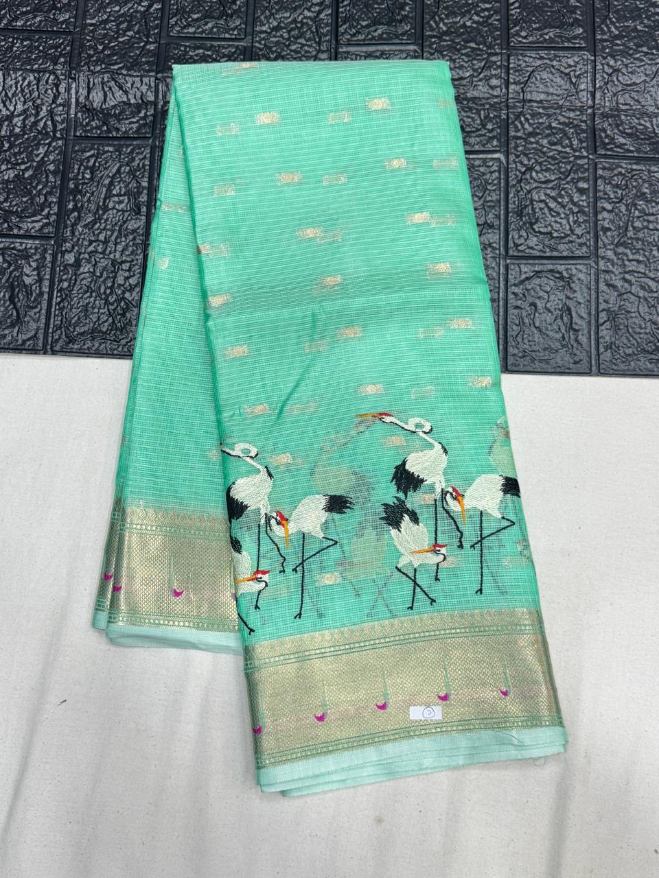 Kota Sarees With Pythani Border