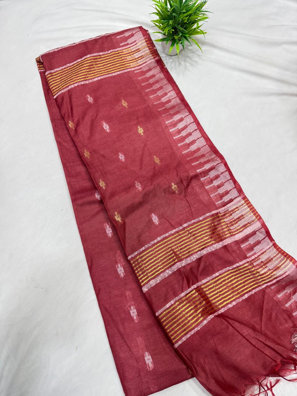 Badhalpur cotton Saree