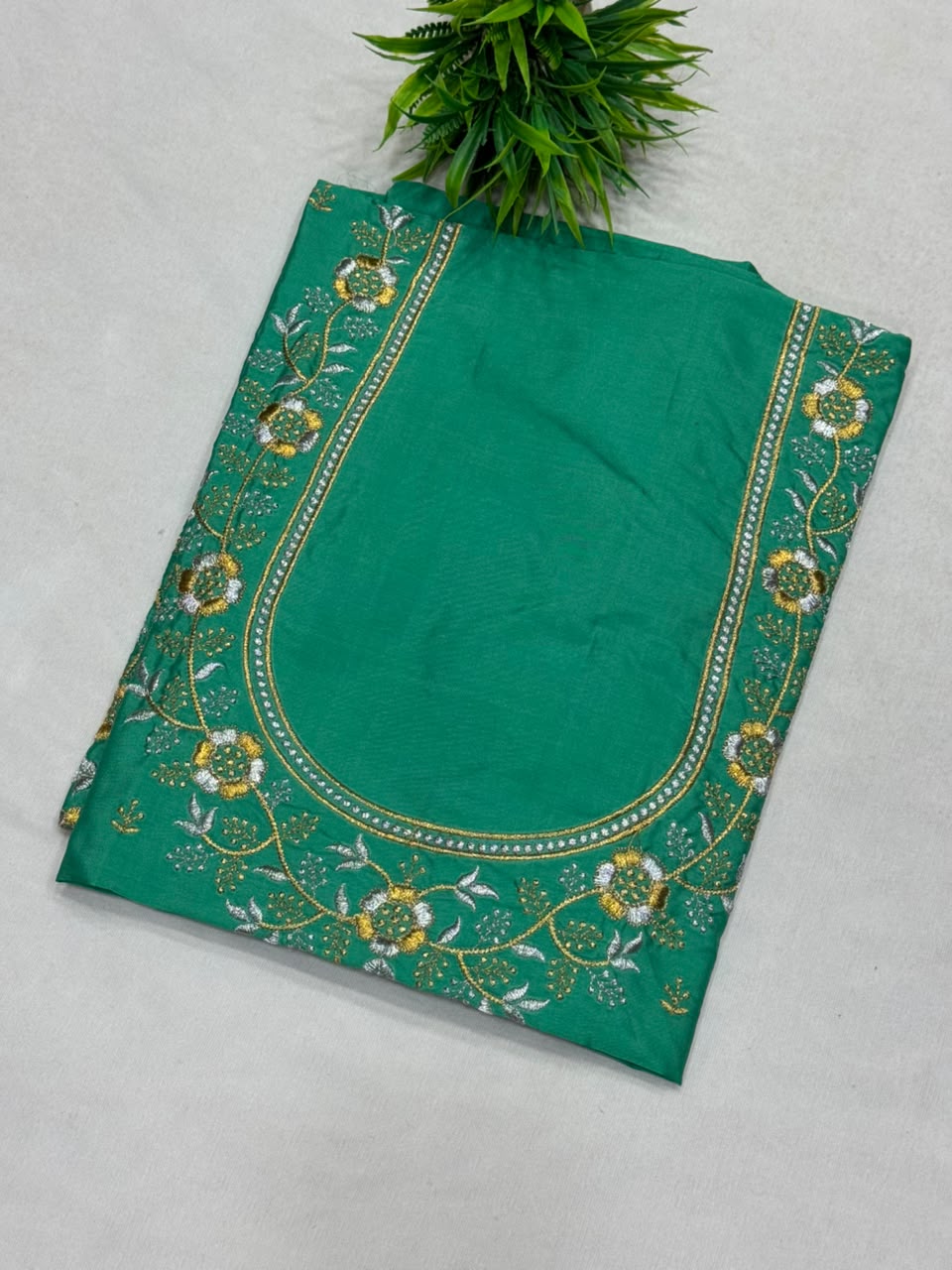 Unstitched Designer Work Blouses