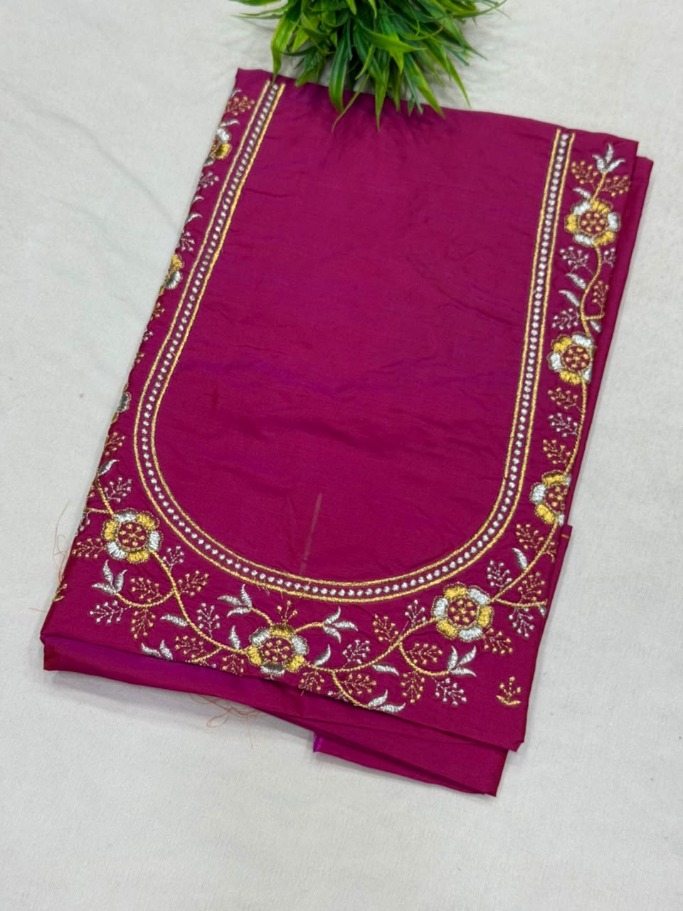 Unstitched Designer Work Blouses