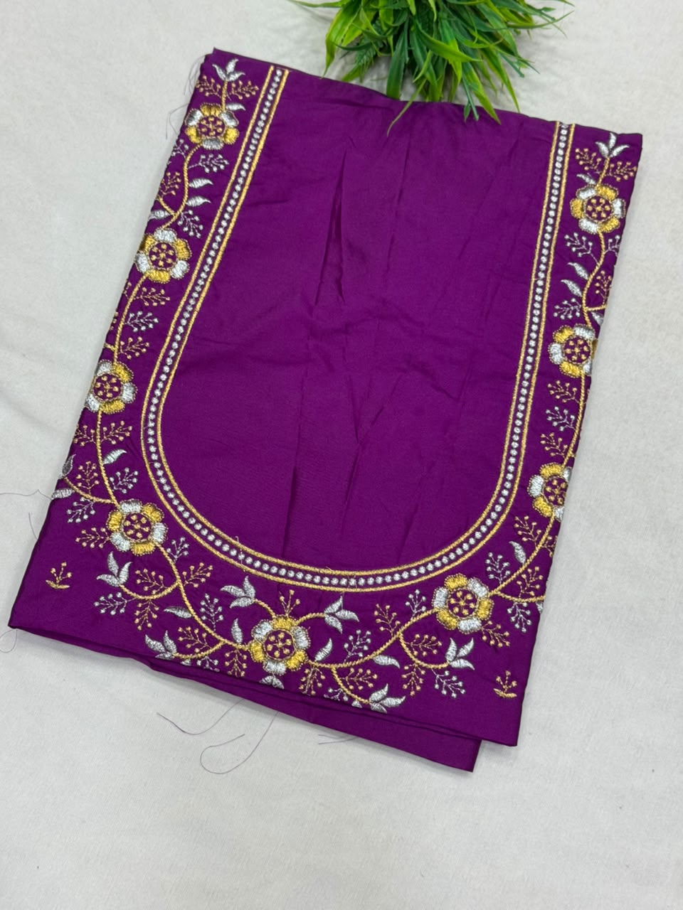 Unstitched Designer Work Blouses