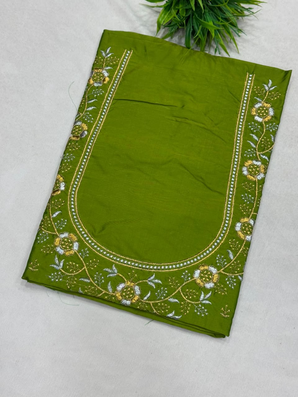 Unstitched Designer Work Blouses