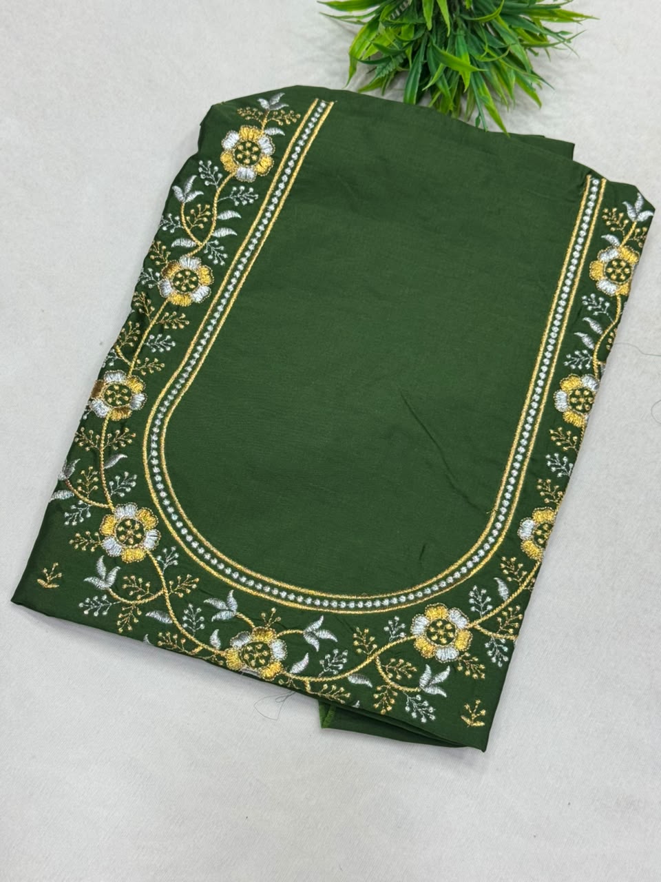 Unstitched Designer Work Blouses