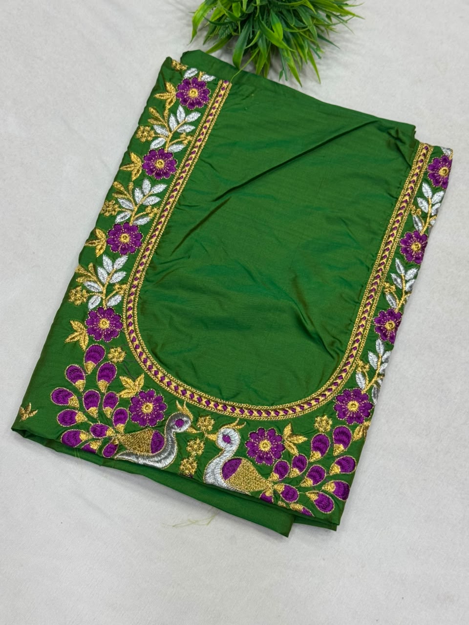 Unstitched Designer Work Blouses