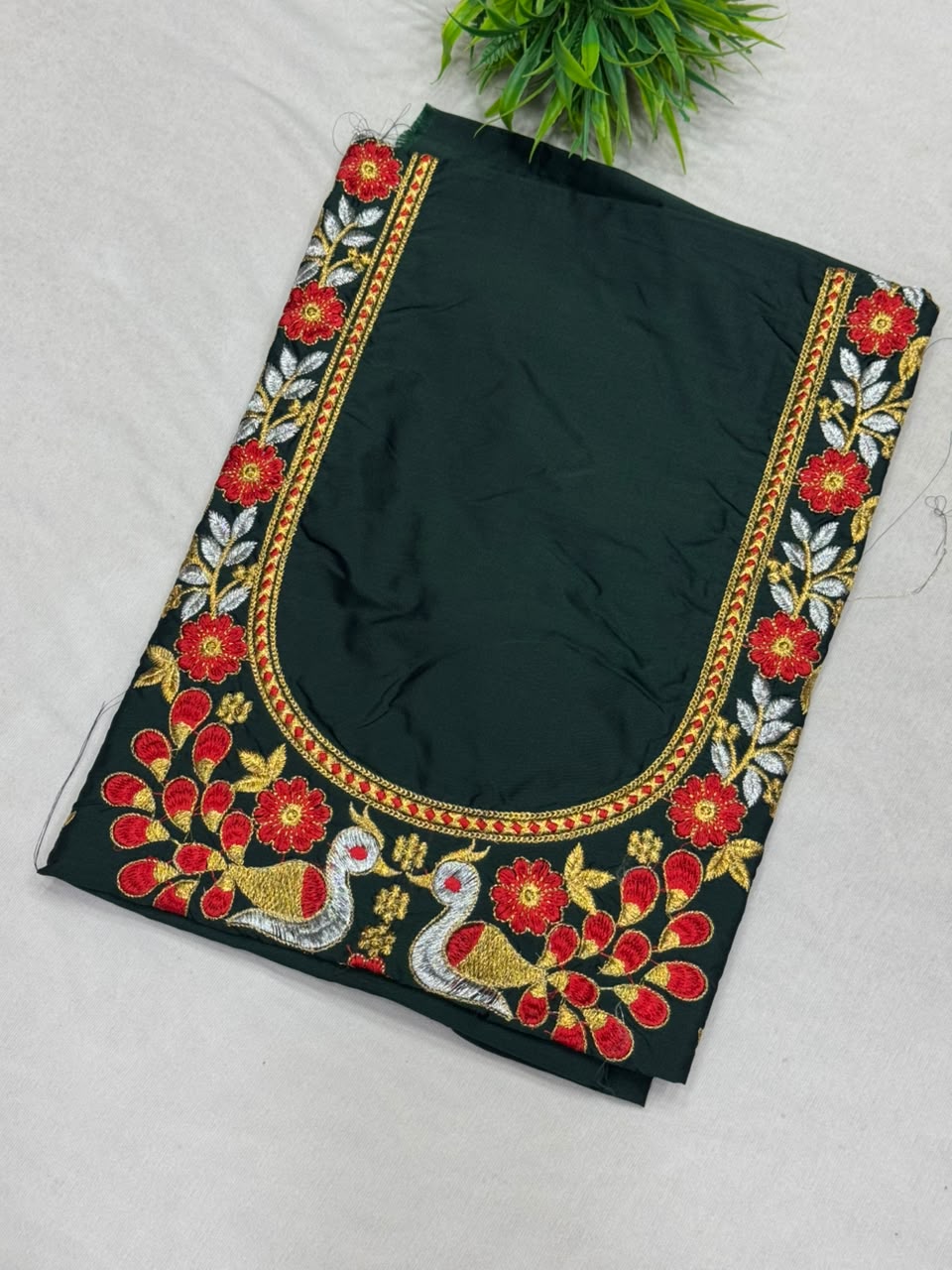 Unstitched Designer Work Blouses