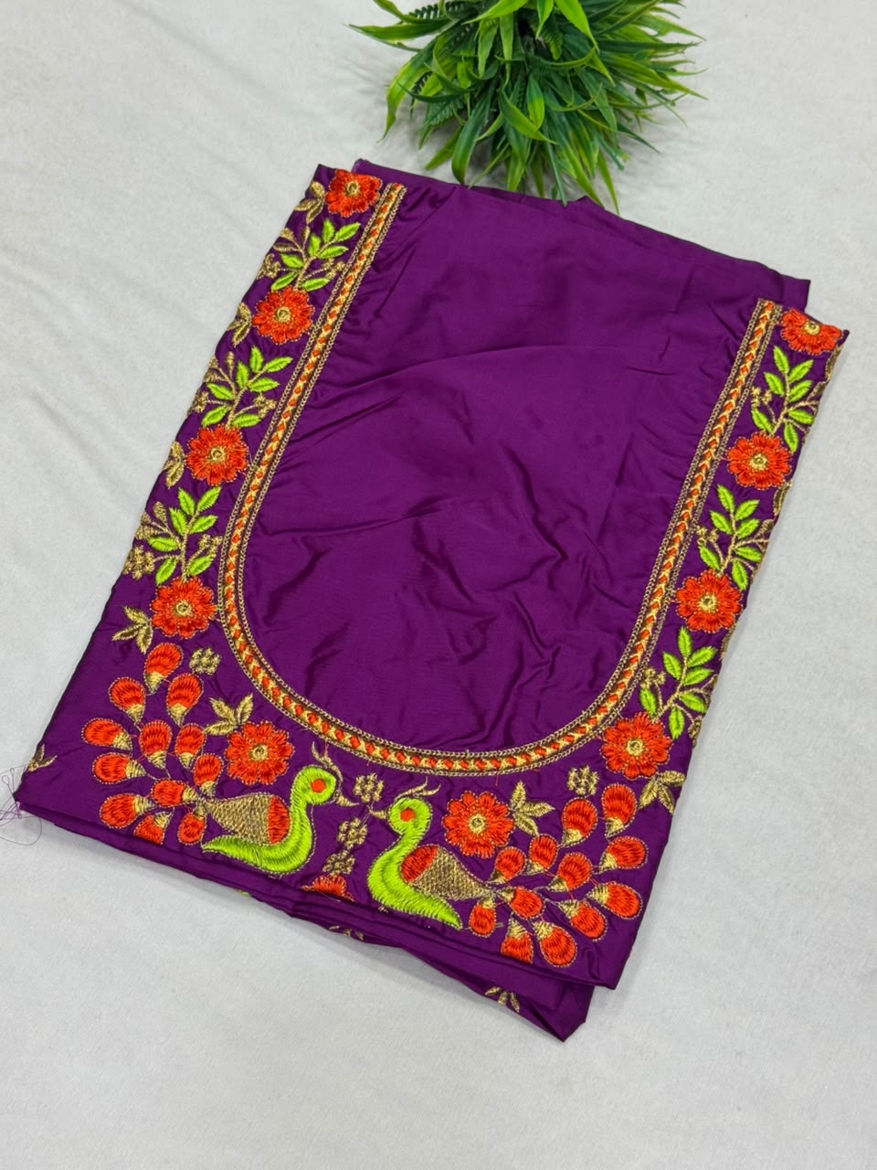 Unstitched Designer Work Blouses