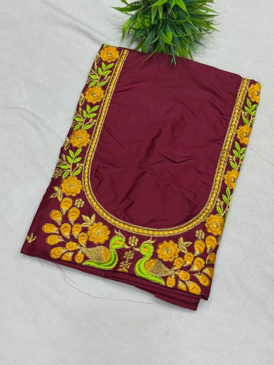 Unstitched Designer Work Blouses