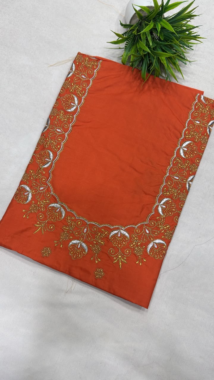 Unstitched Designer Work Blouses