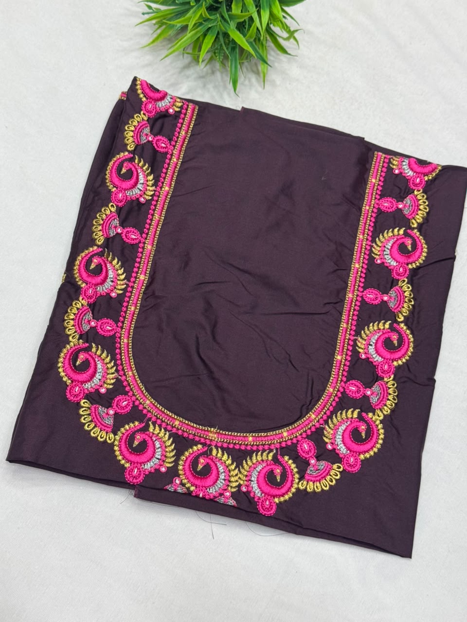 Unstitched Designer Work Blouses