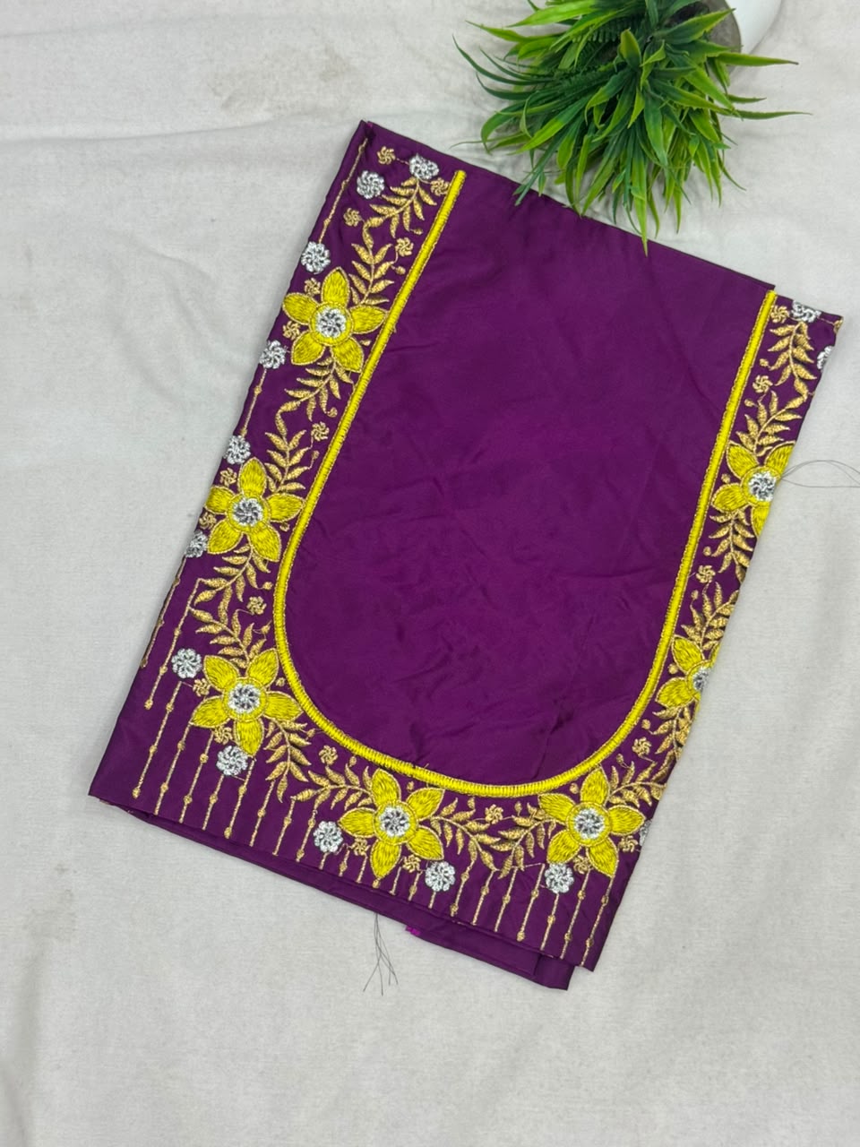 Unstitched Designer Work Blouses