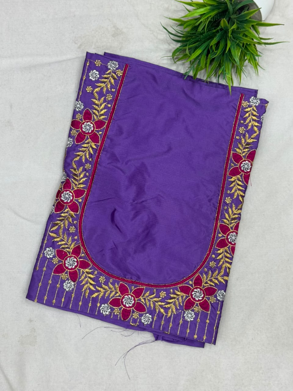 Unstitched Designer Work Blouses