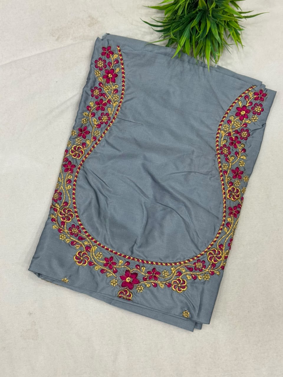 Unstitched Designer Work Blouses