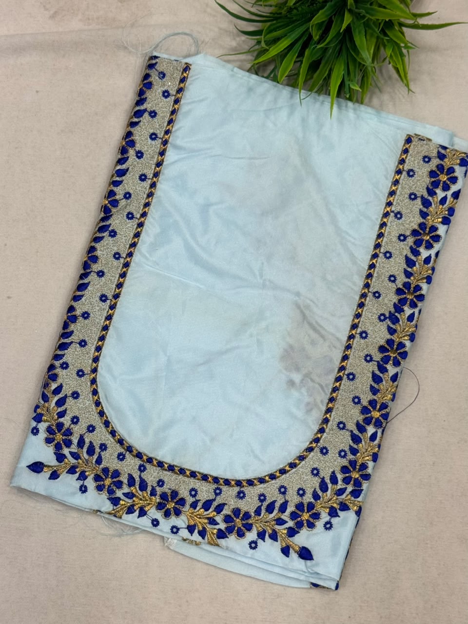Unstitched Designer Work Blouses