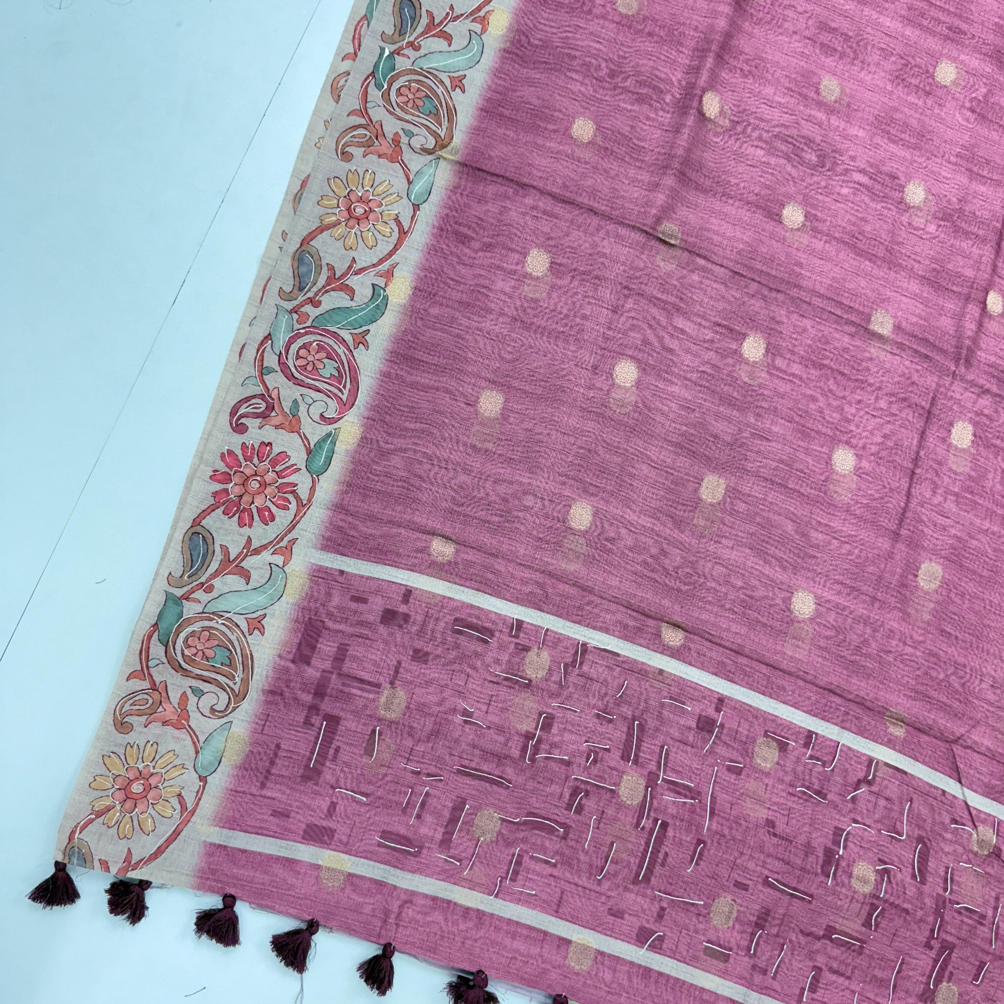 pure visco banarasi tussar sarees